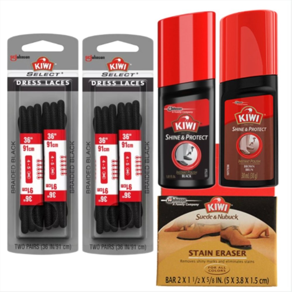 2/$15 KIWI Dress Shoe Collection